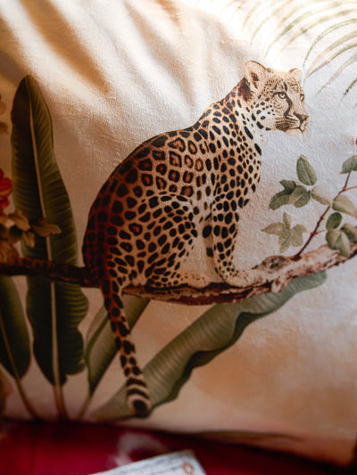 Bagheera - Multicolor Velvet Cushion