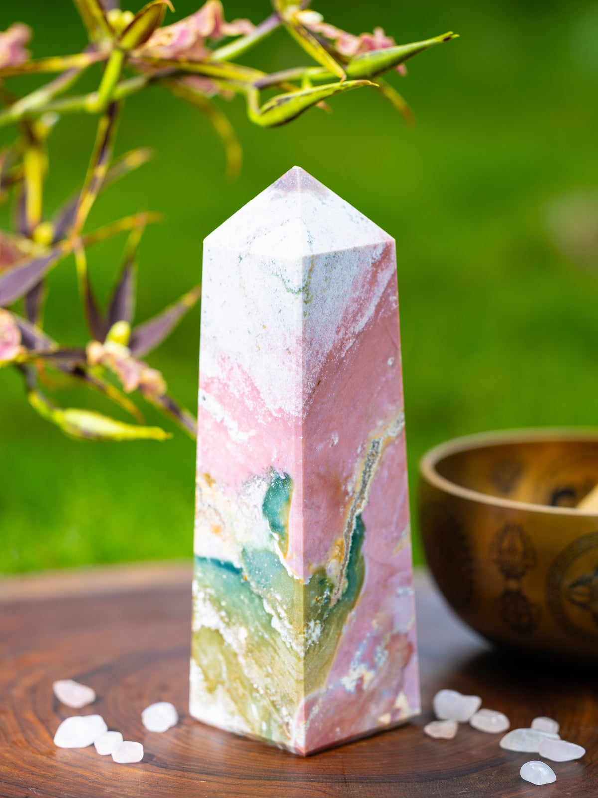 Semi-precious Stone - Agate Tower