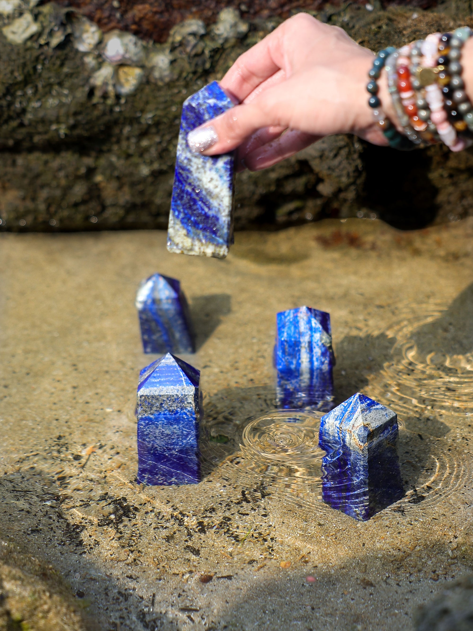 Gemstone Tower - Lapis Lazuli