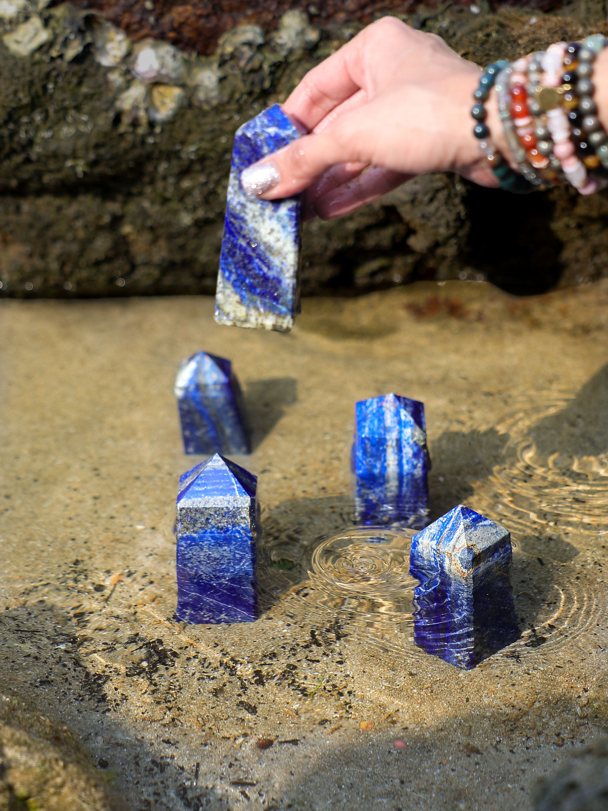 Gemstone Tower - Lapis Lazuli