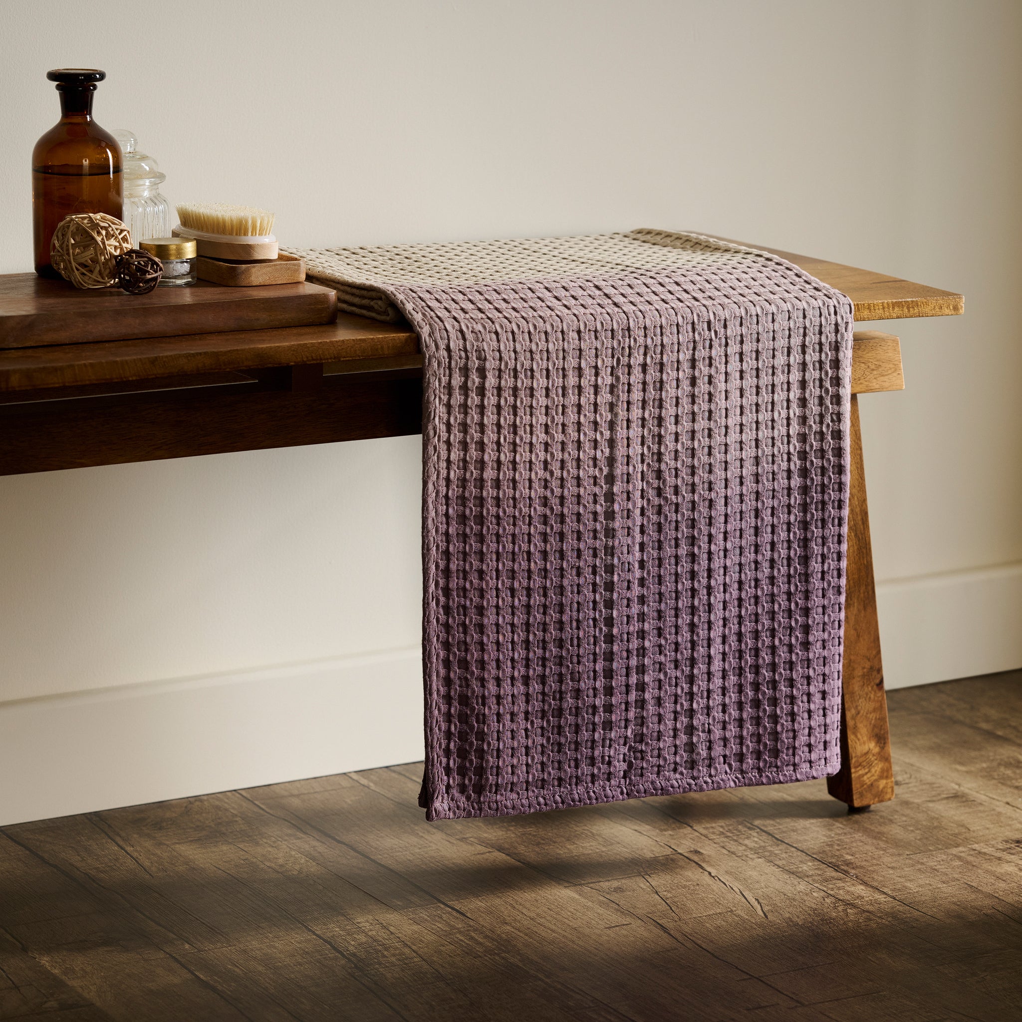 Colour Tide | Cotton Bamboo | Waffle | Bath Towel