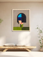 Patterned Persona Wall Frame