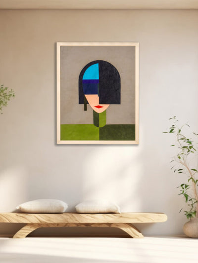 Patterned Persona Wall Frame