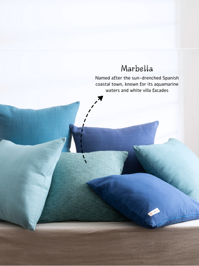 Throw Pillow Cover - Marbella