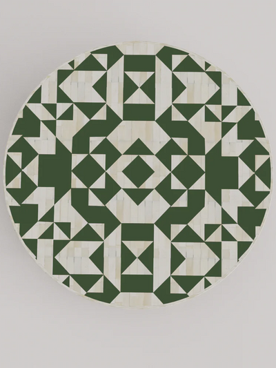 Inlay Round Coffee Table - Kingsley