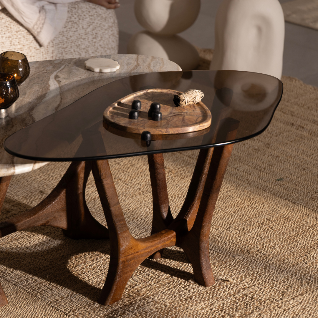 Maya Tables - Vintage Glass