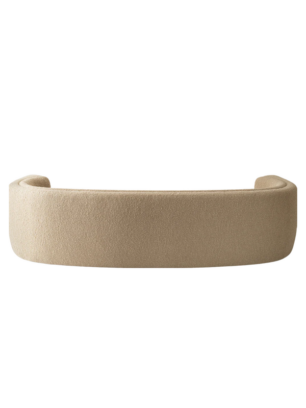 Curva Luxe Bouclé Sofa-3 Seater