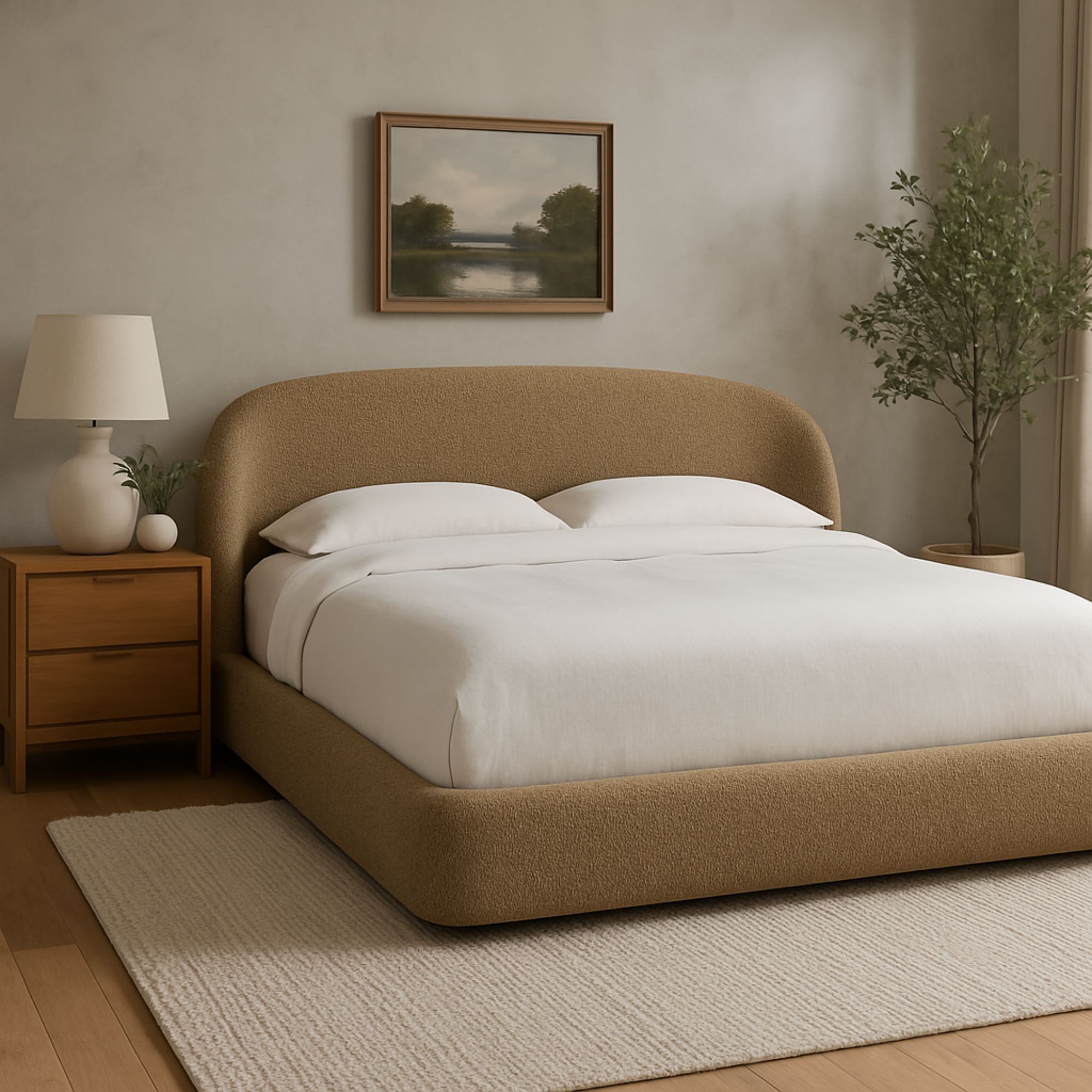 Monarch Upholstered Bed