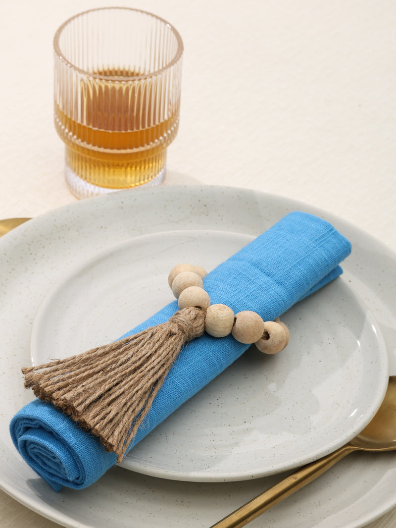 Wooden Bead Napkin Ring