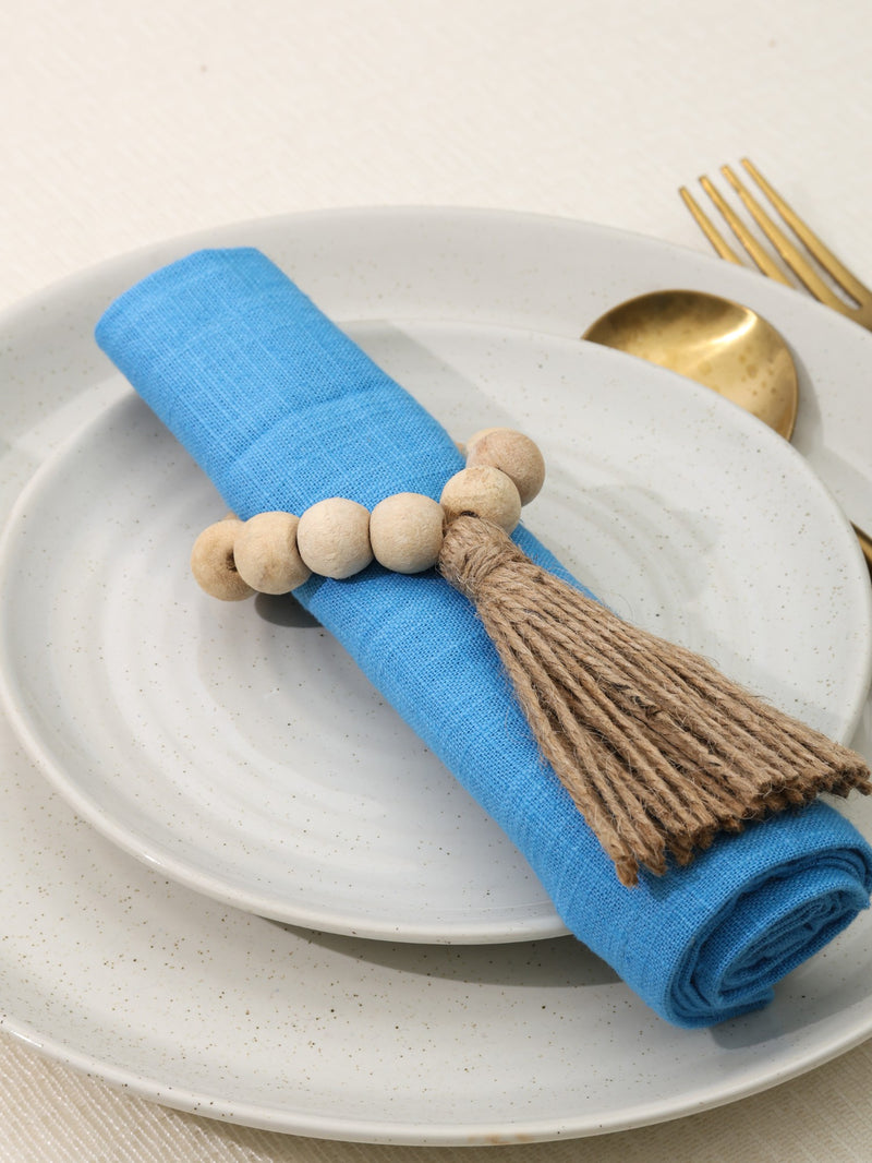 Wooden Bead Napkin Ring