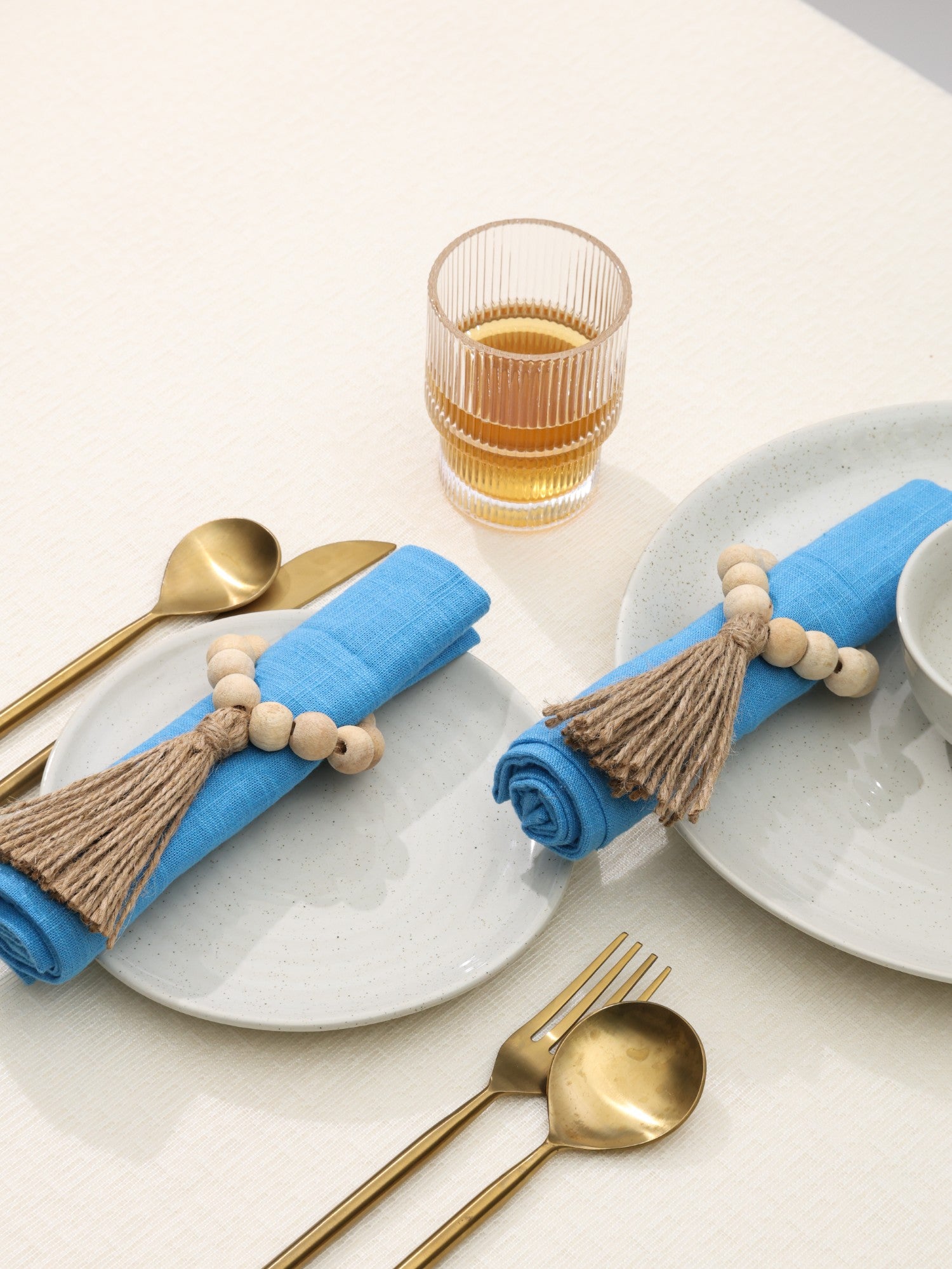 Wooden Bead Napkin Ring