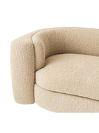 Curva Luxe Bouclé Sofa-3 Seater