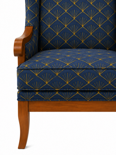 Aria Wingback lounge Chair with Cushion
