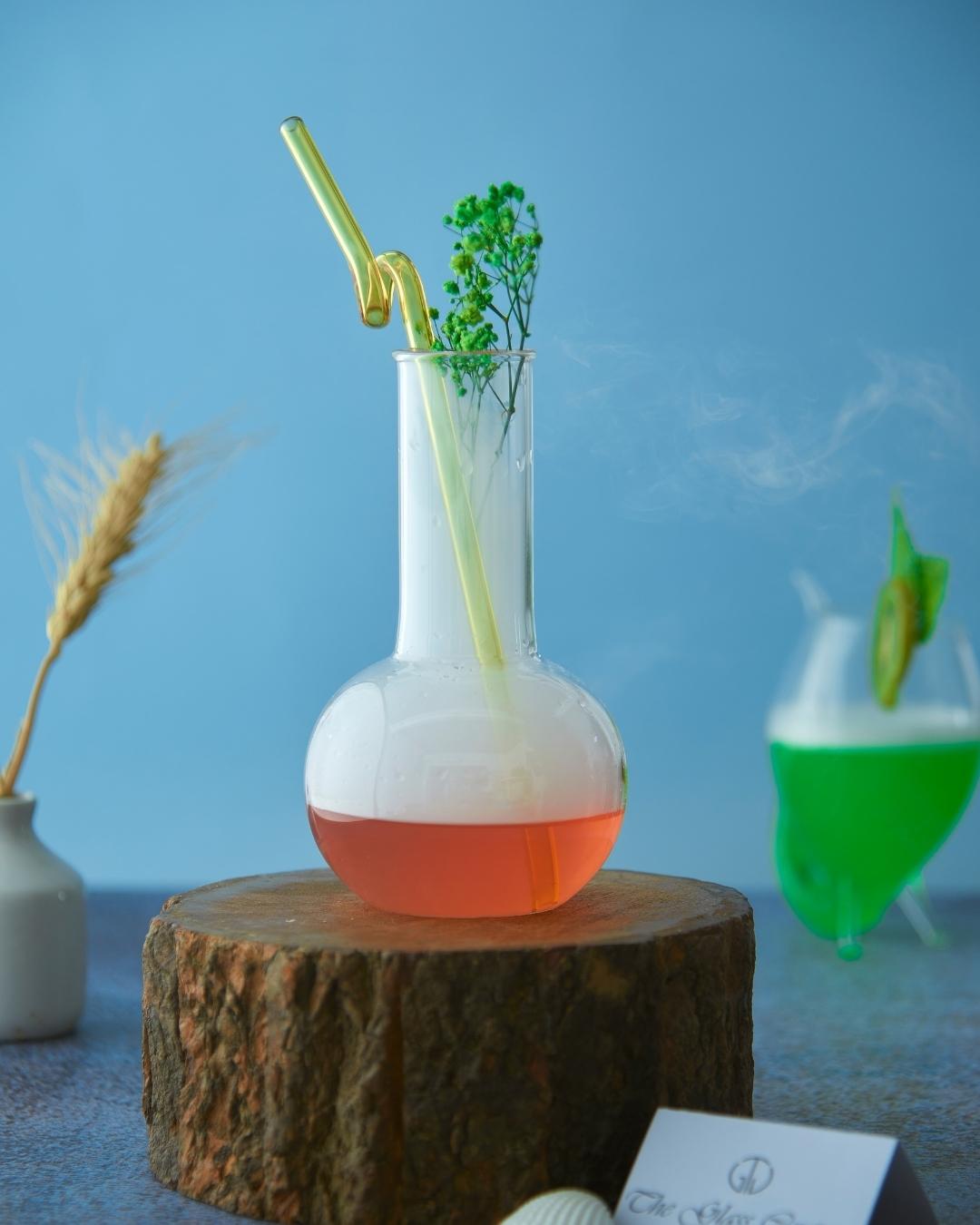 Botanical Sundowner Designer Glass | 450ml | Set of 2,4,6