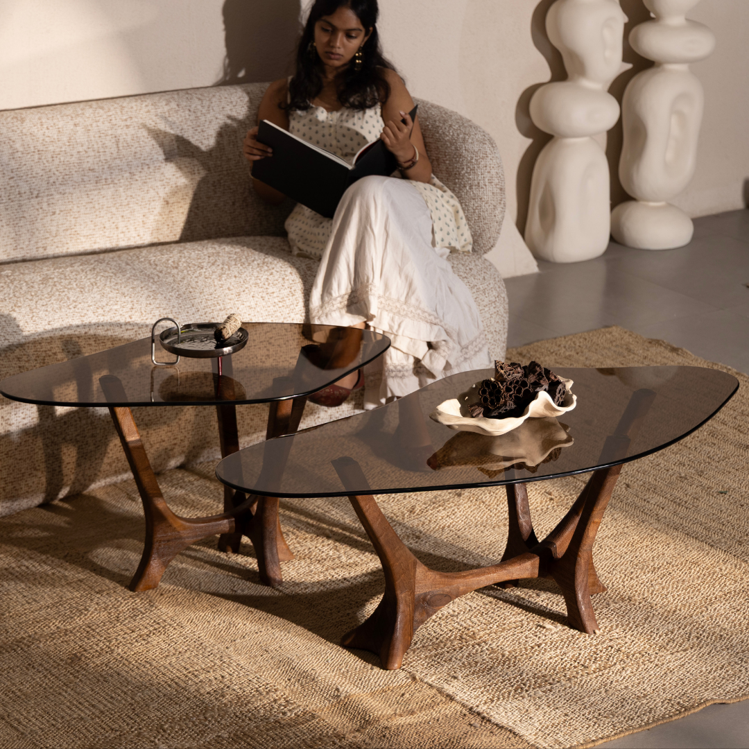 Maya Tables - Vintage Glass