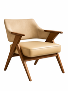 Contemporary Wooden Lounge Chair