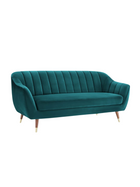 Luxury Velvet Upholstered Sofa