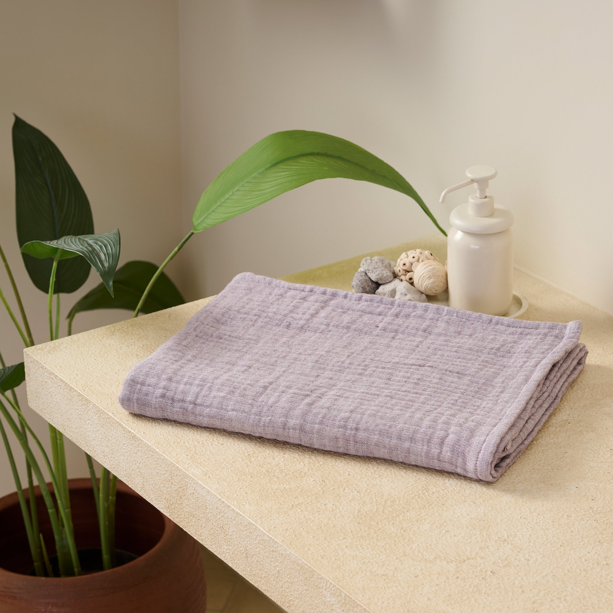 Opal | Cotton | Gauze | Bath Towel
