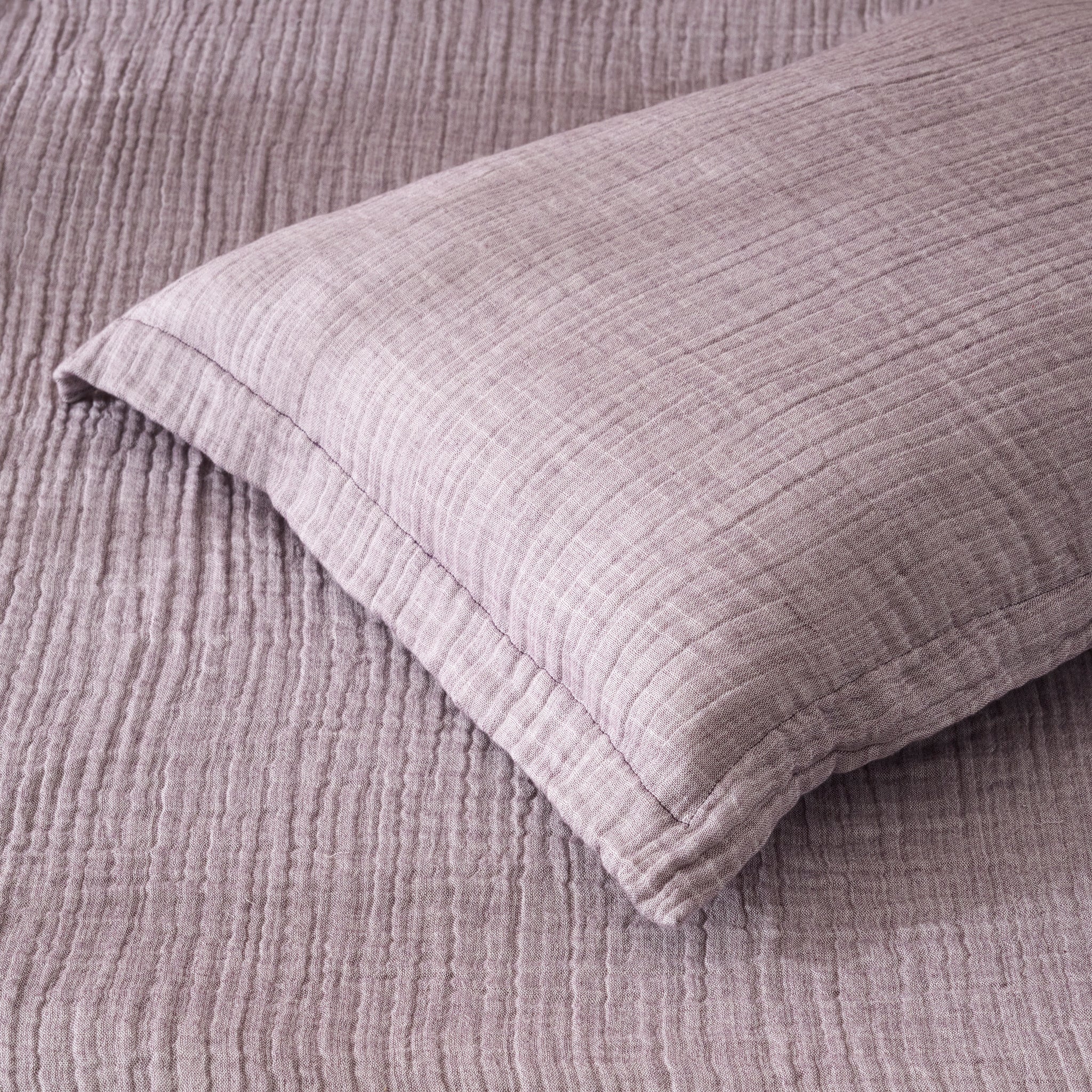Oyster | Cotton Bamboo | Gauze | Comforter