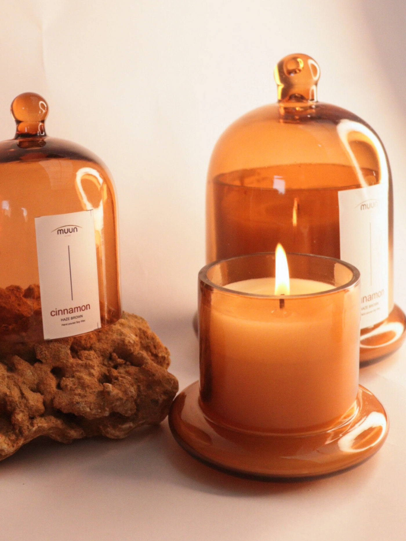 Dome Candle - Haze Brown