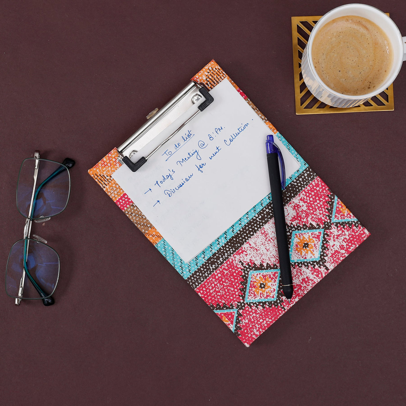 Kaleen Clip Notepad
