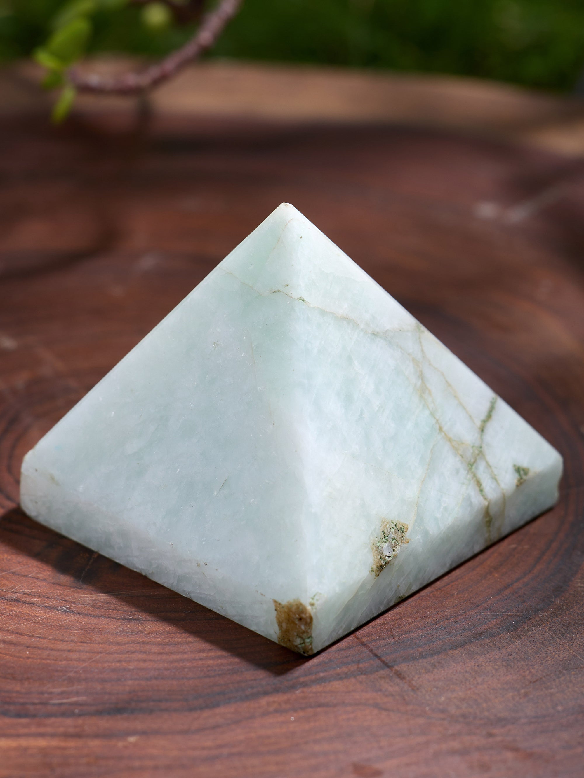 Semi-precious Gemstone - Amazonite Pyramid