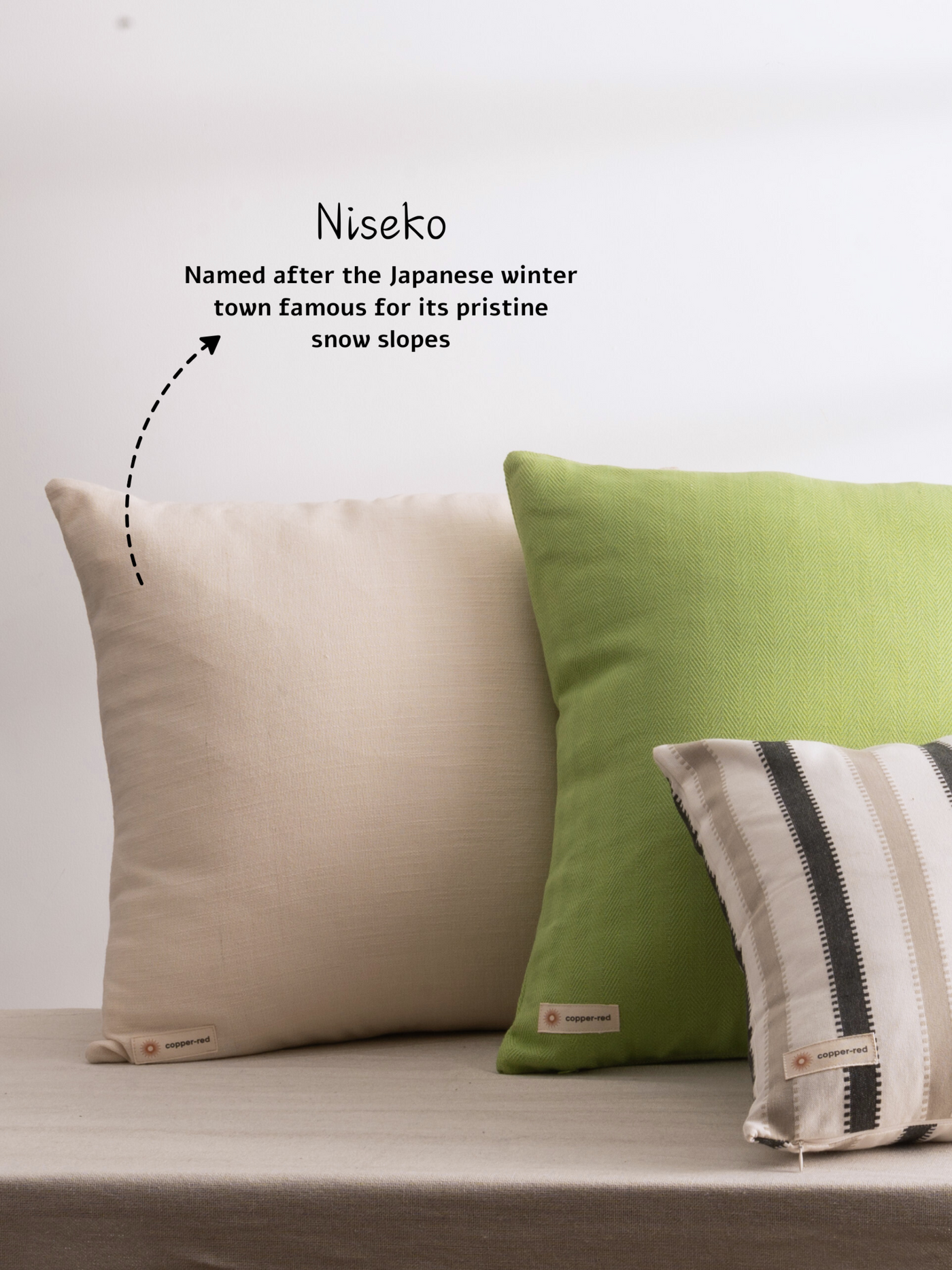 Throw Pillow Cover - Niseko