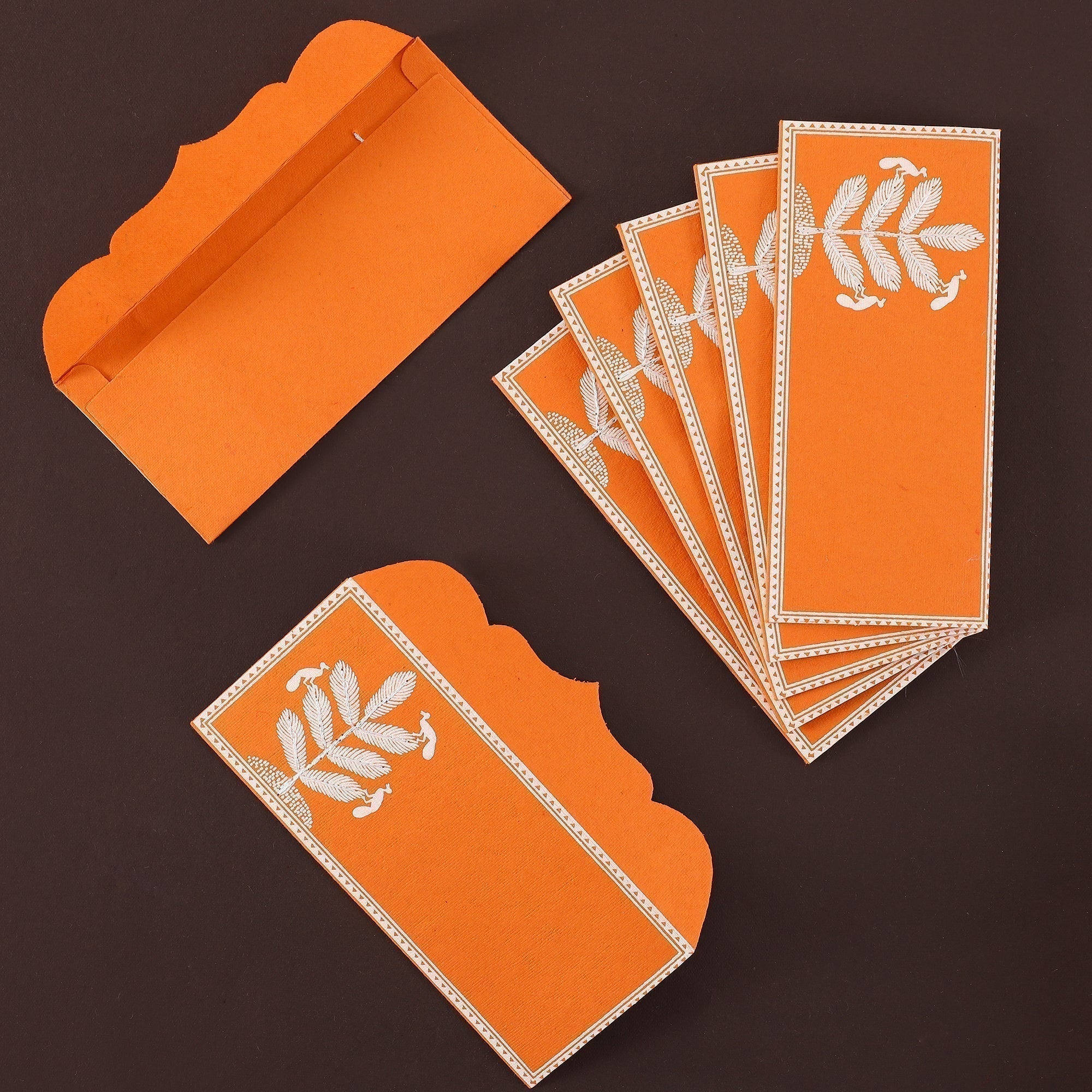 Van Embroidered Money Envelope