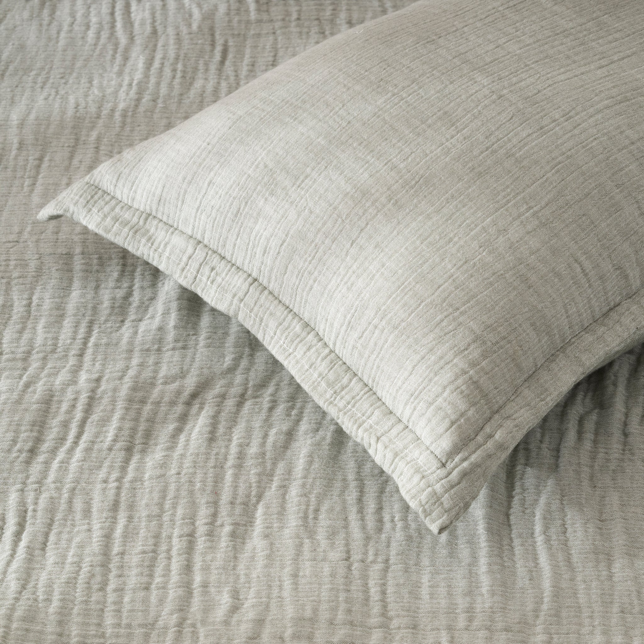 Oyster | Cotton Bamboo | Gauze | Comforter