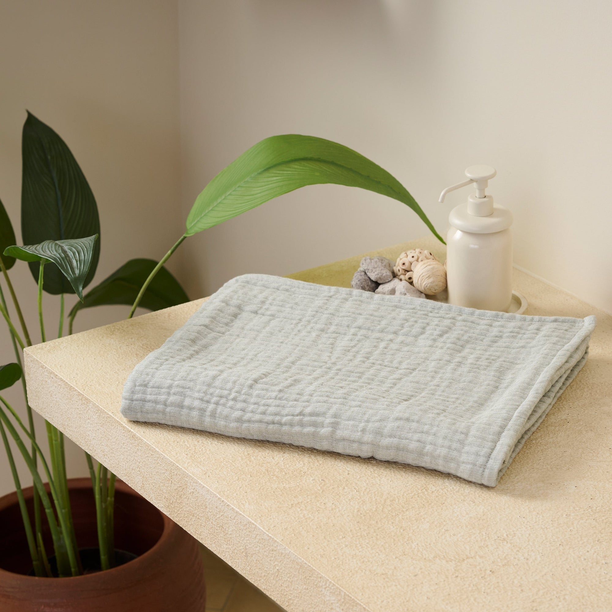 Opal | Cotton | Gauze | Bath Towel