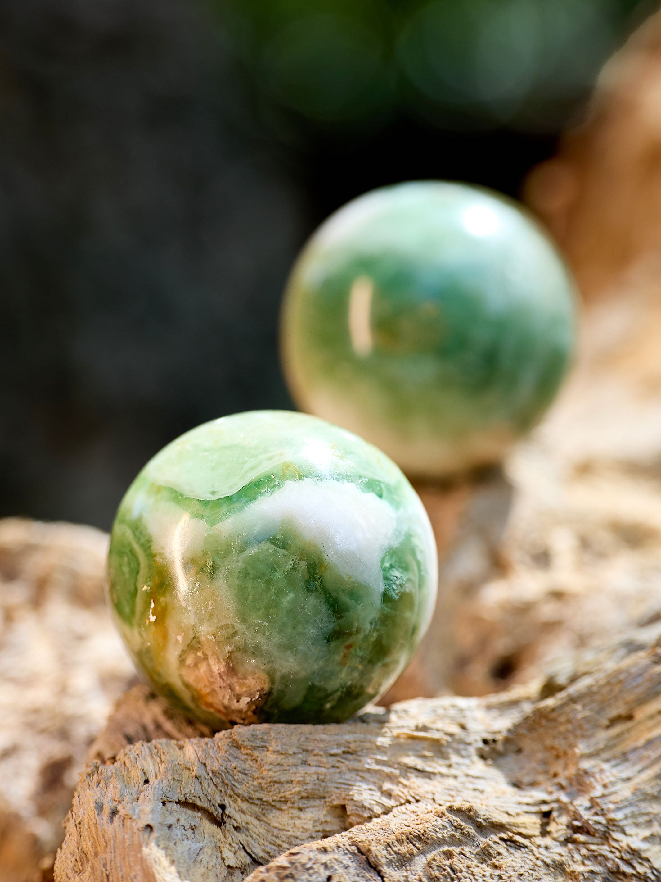 Semi-precious Gemstone - Fluorite Sphere