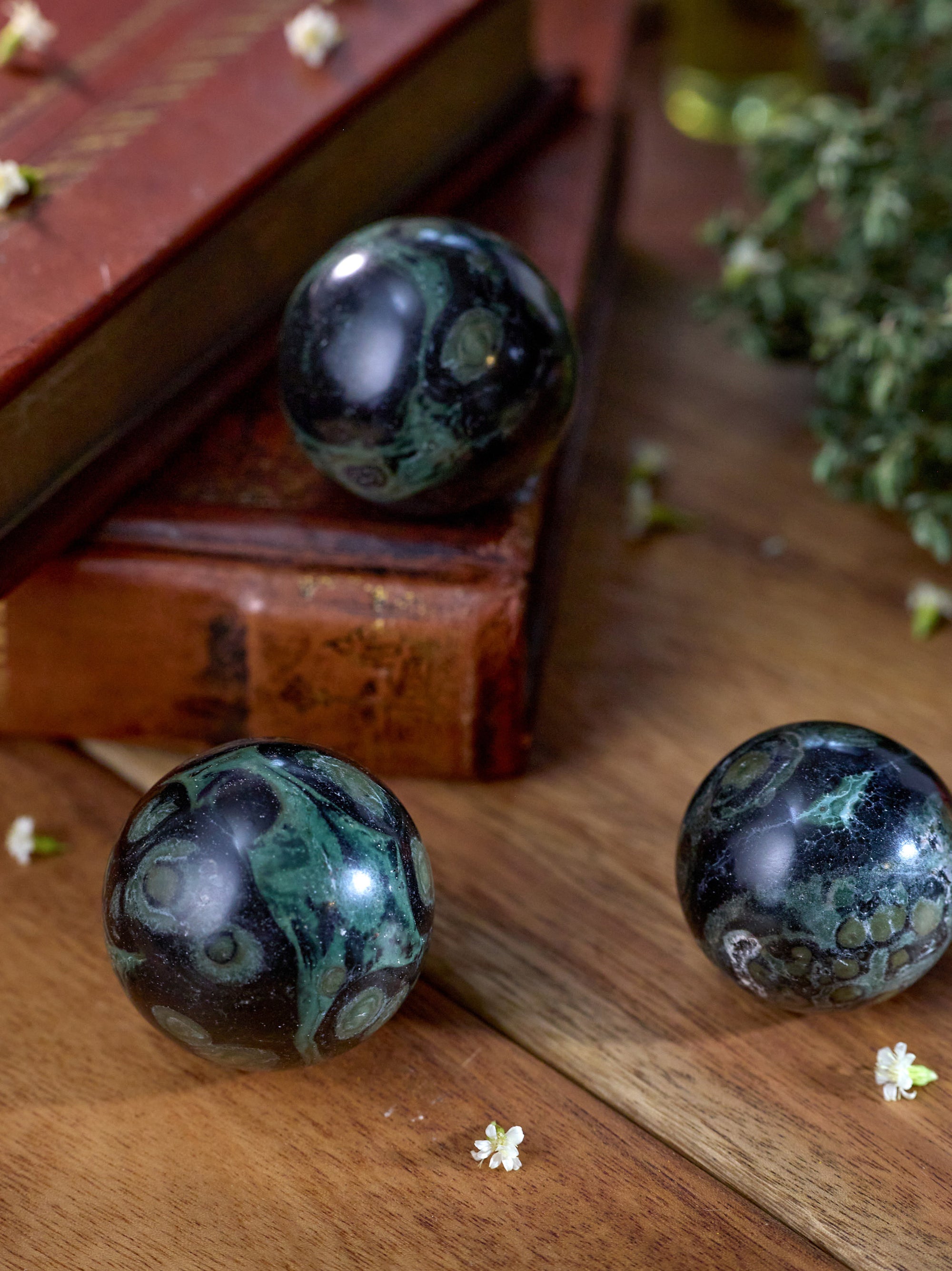 Semi-precious Gemstone - Kambaba Jasper Sphere