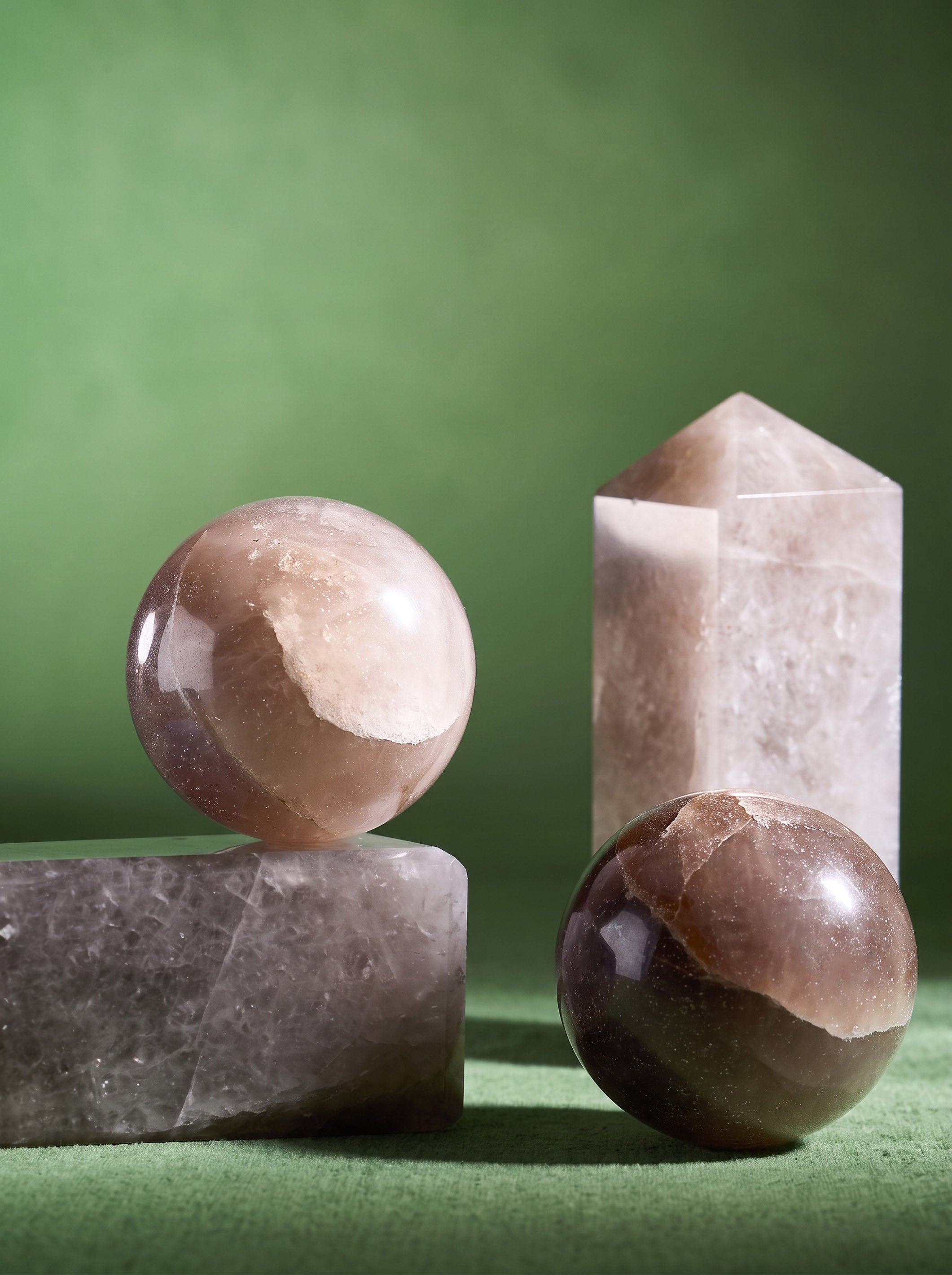 Semi-precious Stone - Smoky Quartz Sphere