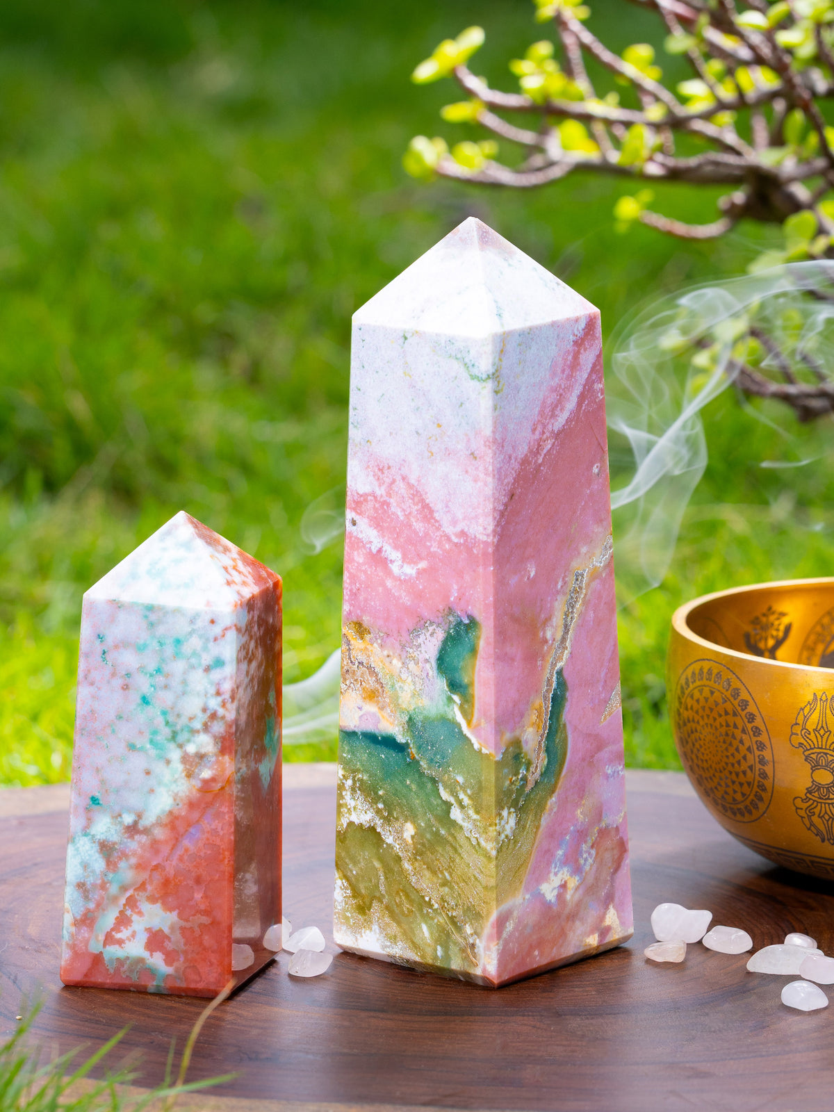 Semi-precious Stone - Agate Tower