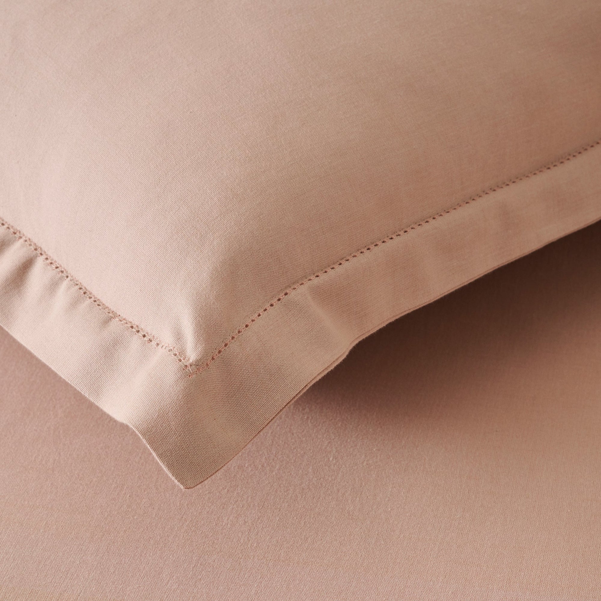 Soft Apricot | Cotton Bamboo | Chambray | Bedsheet