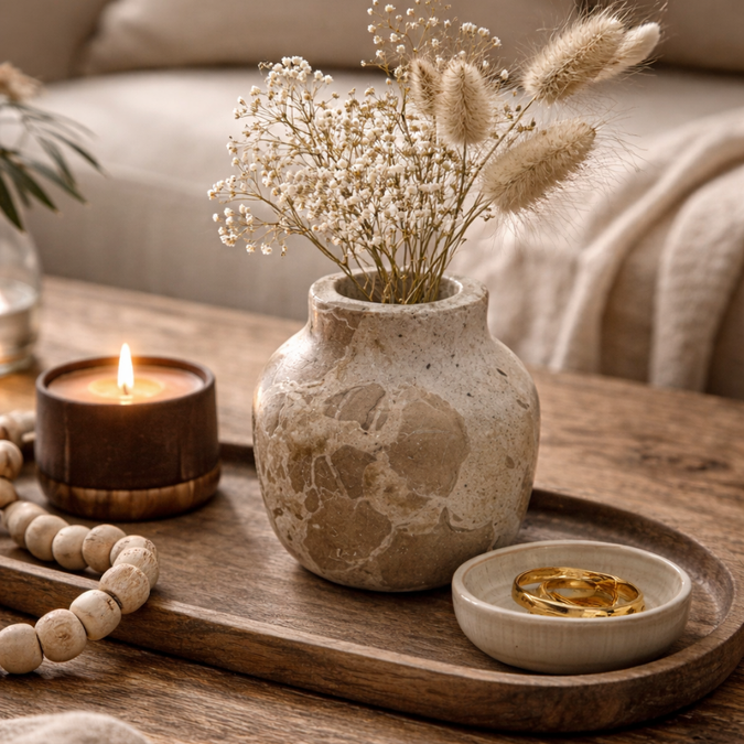 ARICA MARBLE VASE