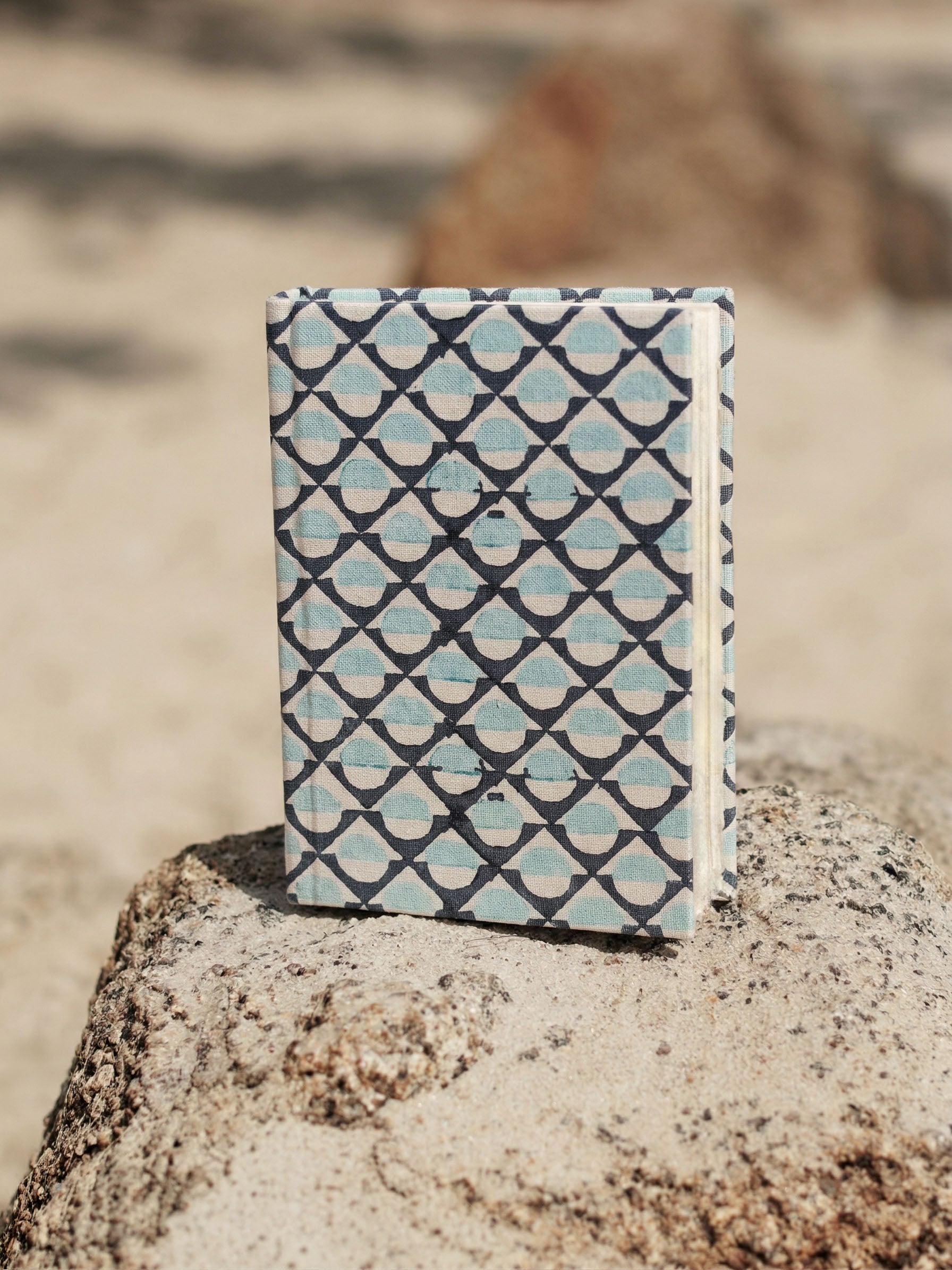 Handcrafted Sustainable A5 Diary Journal Notebook l Handmade Paper l Mosaic