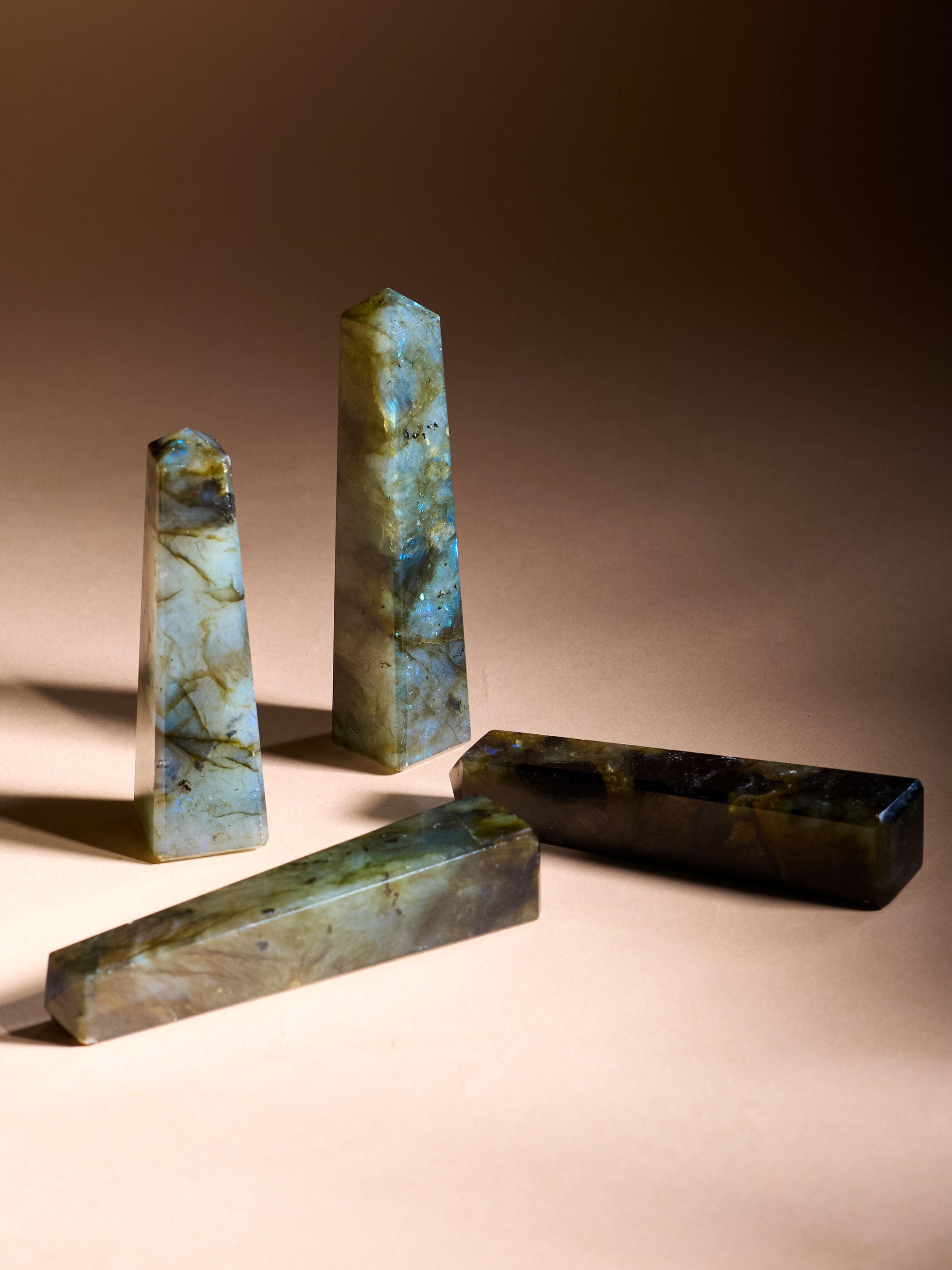 Semi-precious Gemstone - Labradorite Obelisk