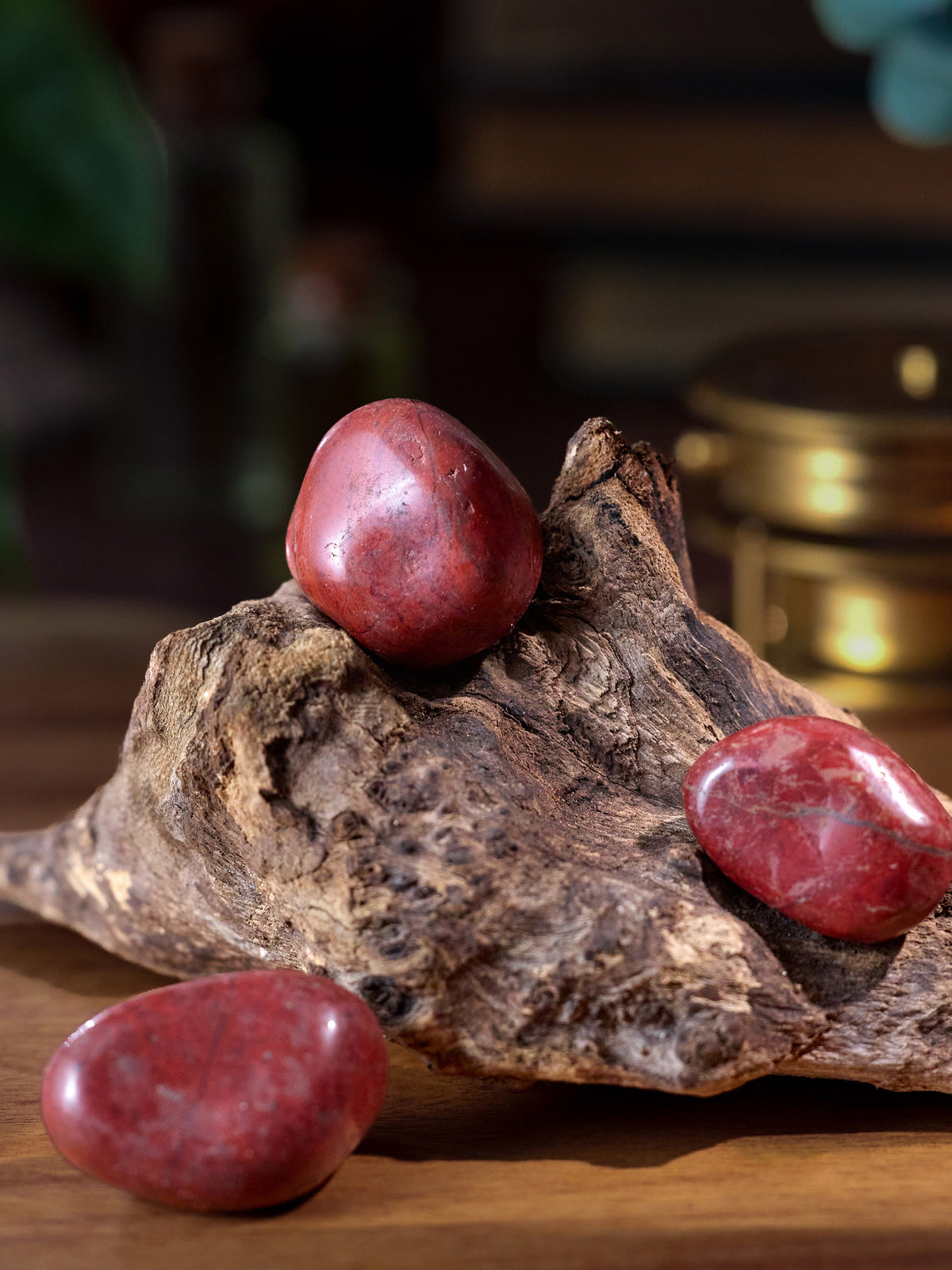 Semi-precious Gemstone - Red Jasper Pebbles