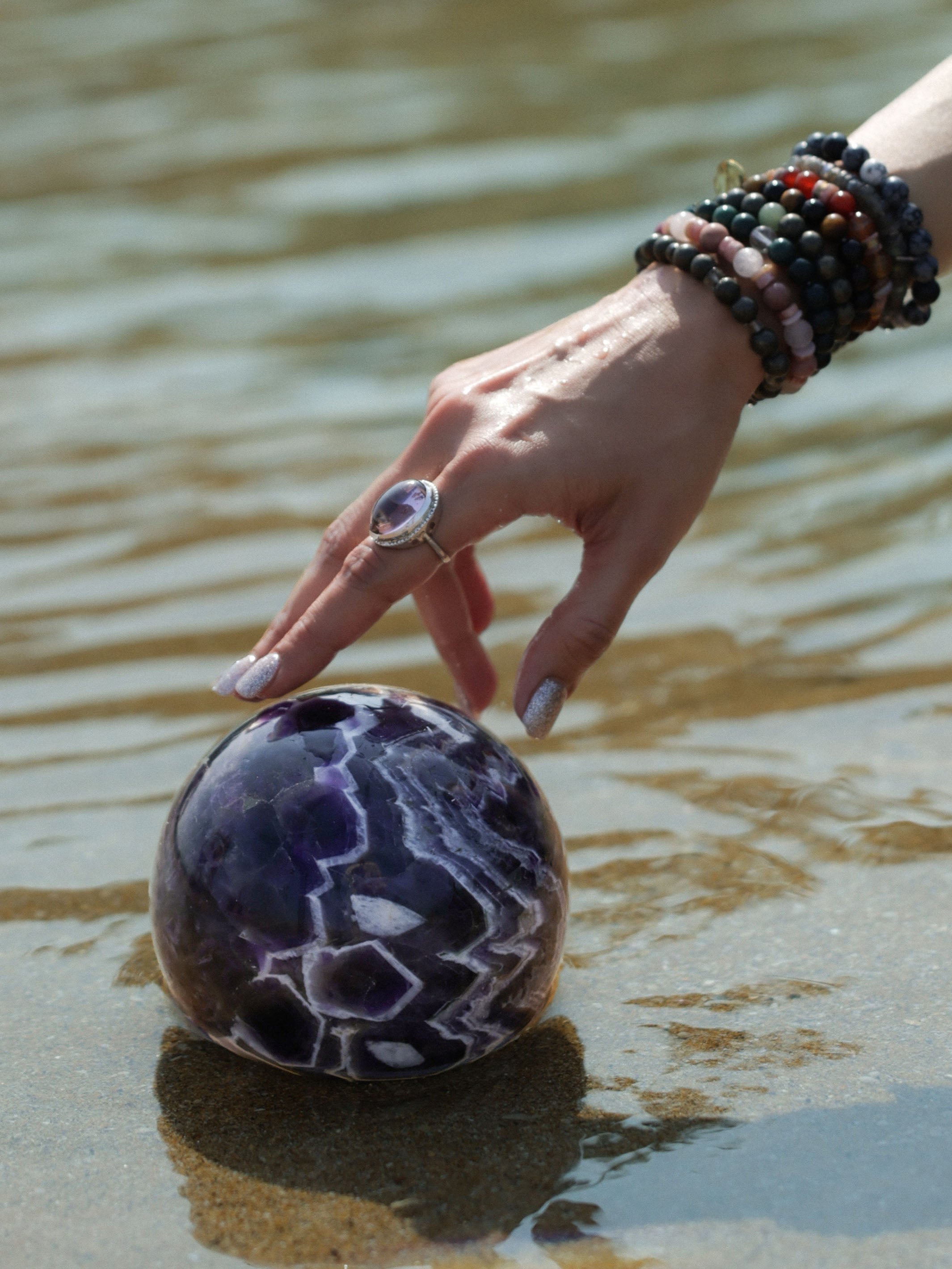 Amethyst Crystal Ball