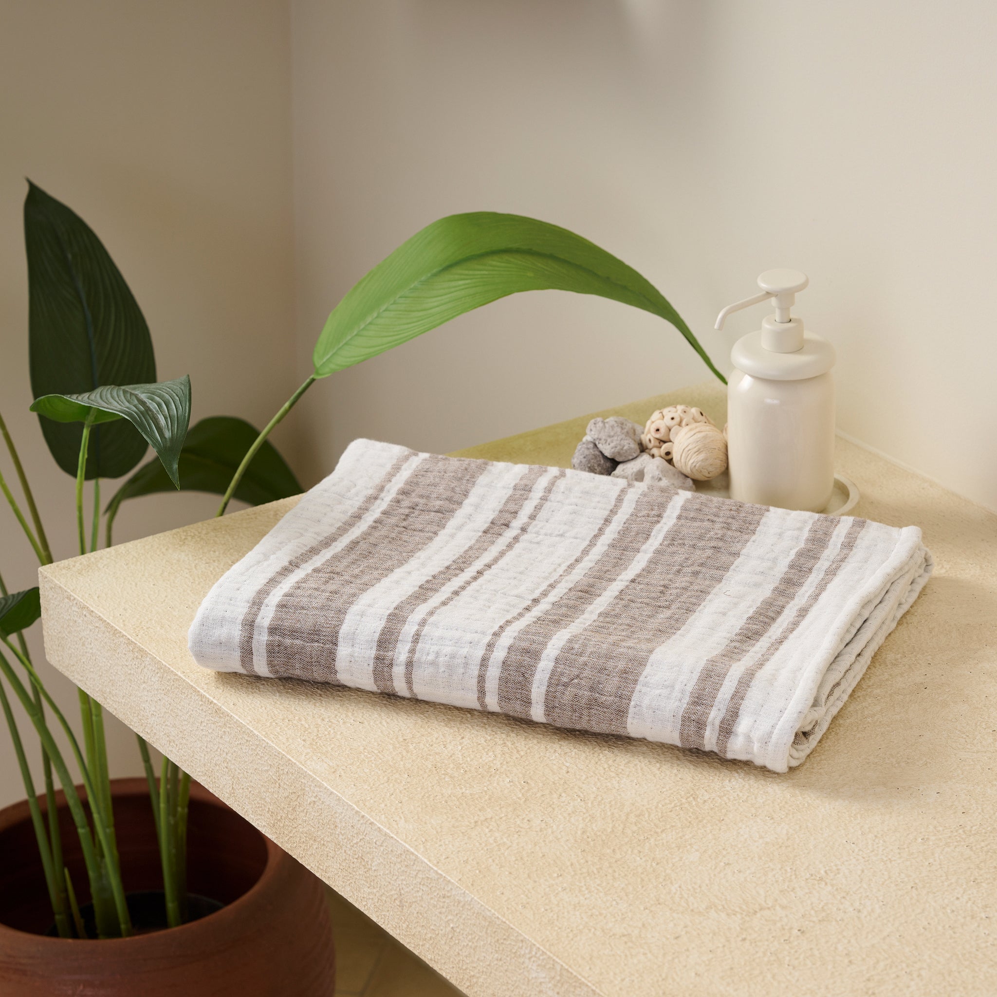 Trace | Cotton | Gauze | Bath Towel