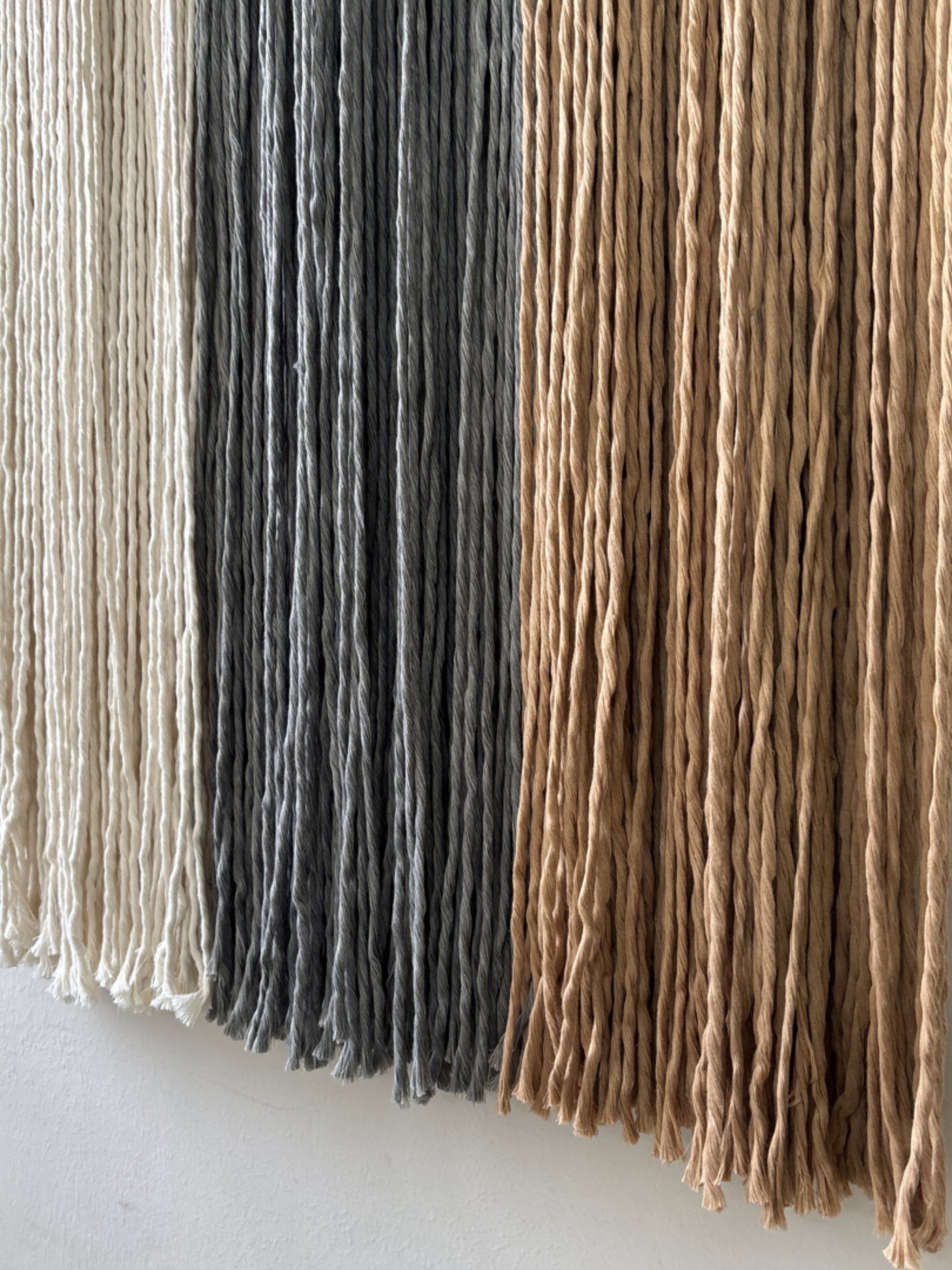 Gravity in Threads III Macrame Art for Modern Interiors