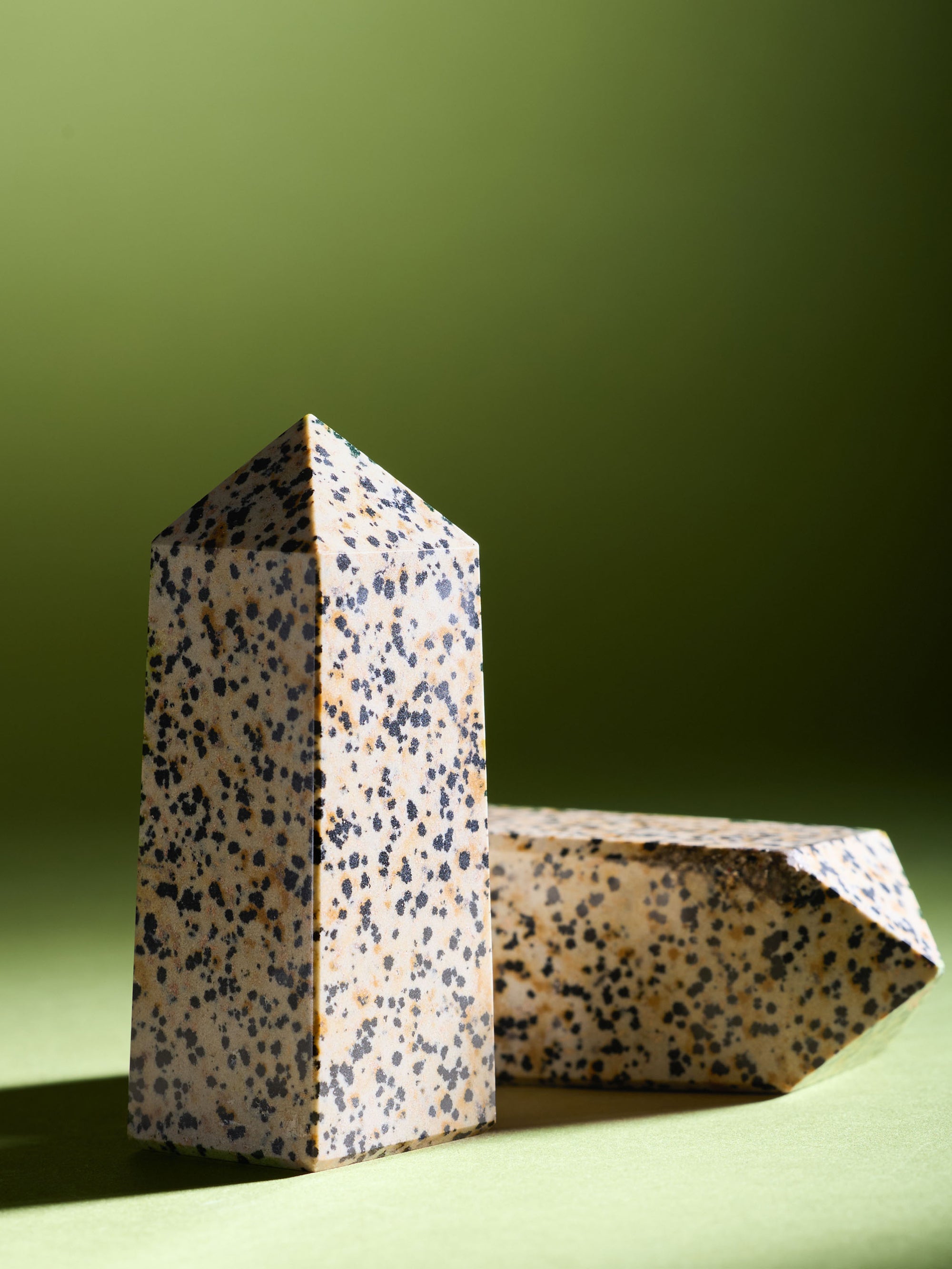 Semi-precious Gemstone - Dalmatian Tower