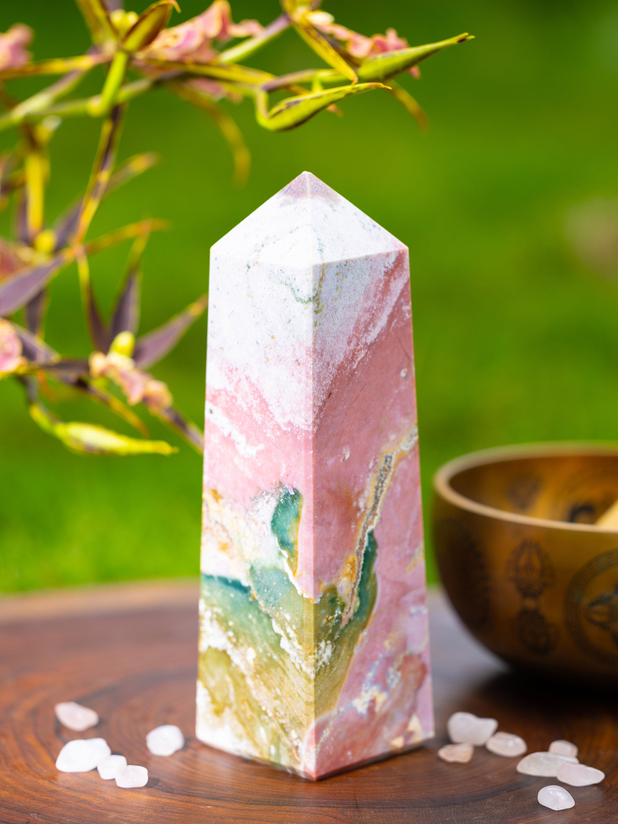 Semi-precious Stone - Agate Tower
