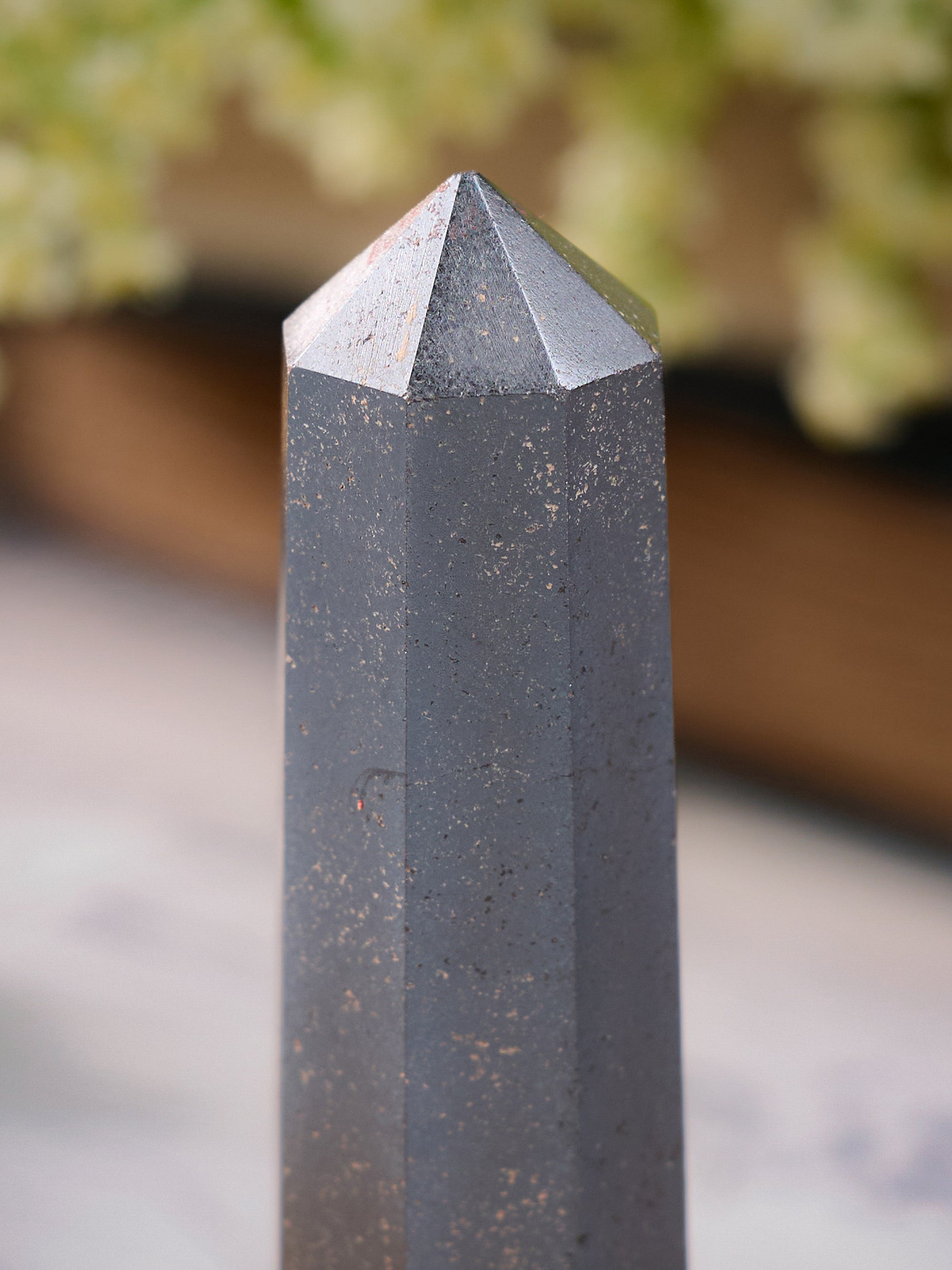 Semi-precious Gemstone - Pyrite Tower