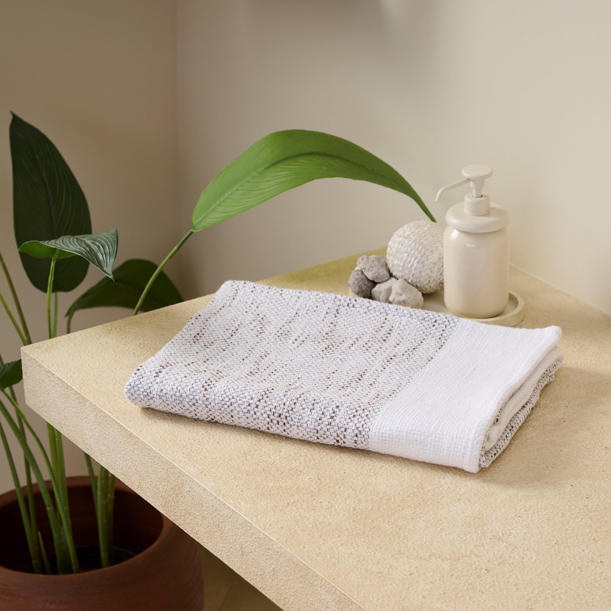 Lattice | Cotton | Slub | Bath Towel