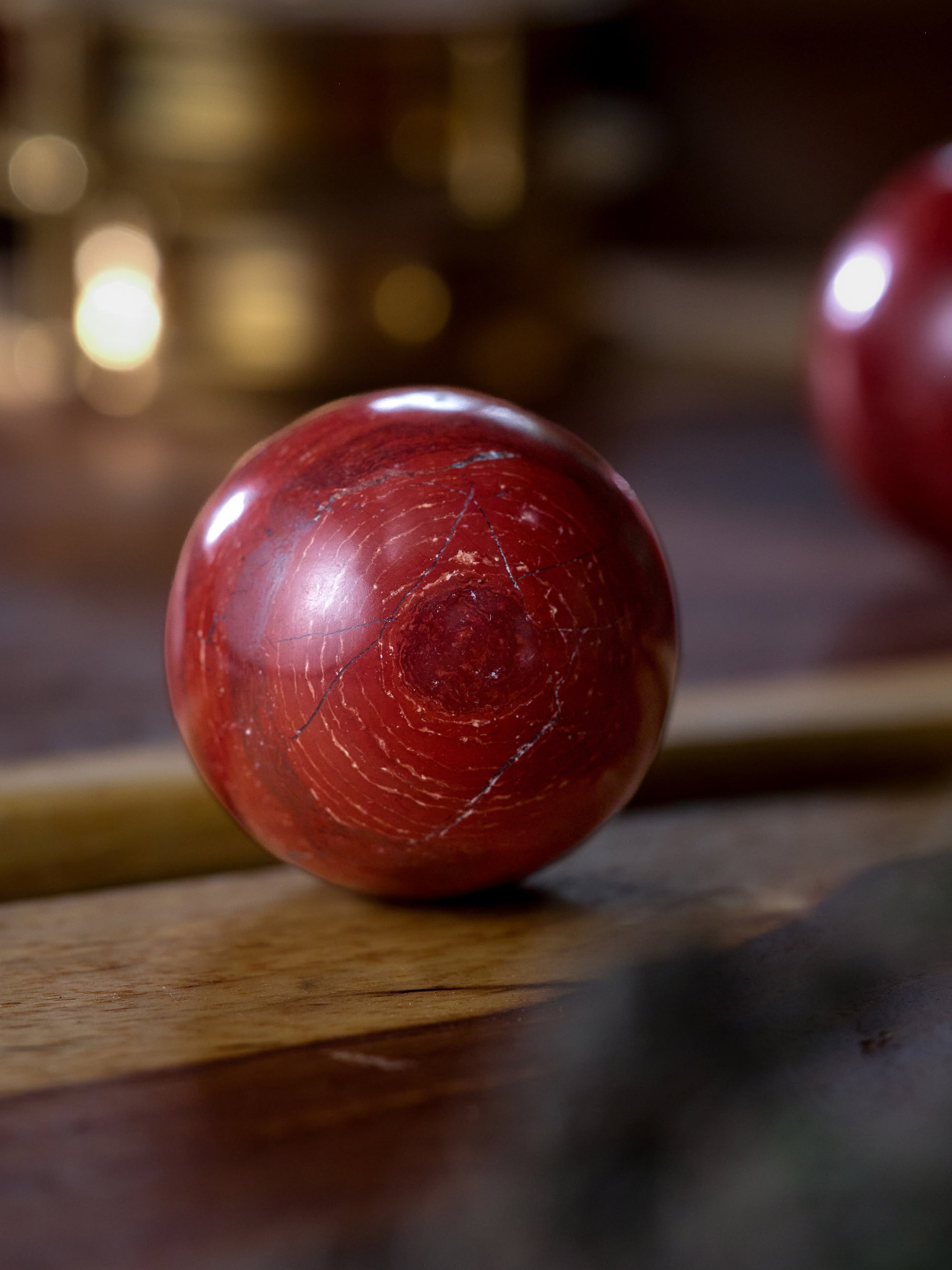 Semi-precious Gemstone - Red Jasper Sphere