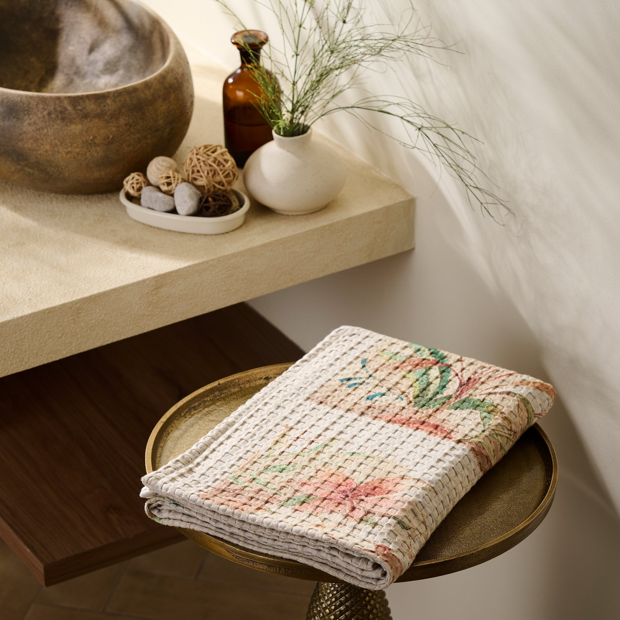 Sketchbook | Cotton Bamboo | Waffle | Bath Towel