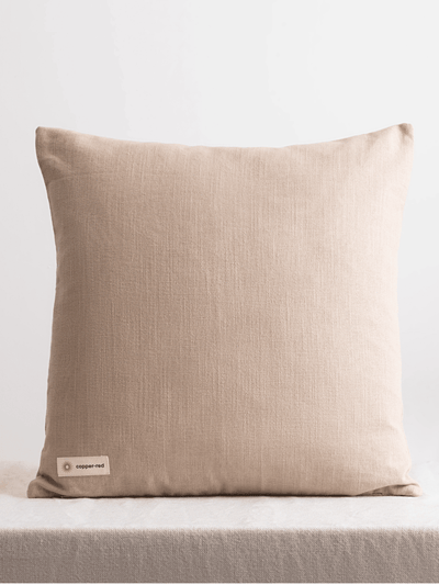 Serengeti Beige Cotton Cushion Cover