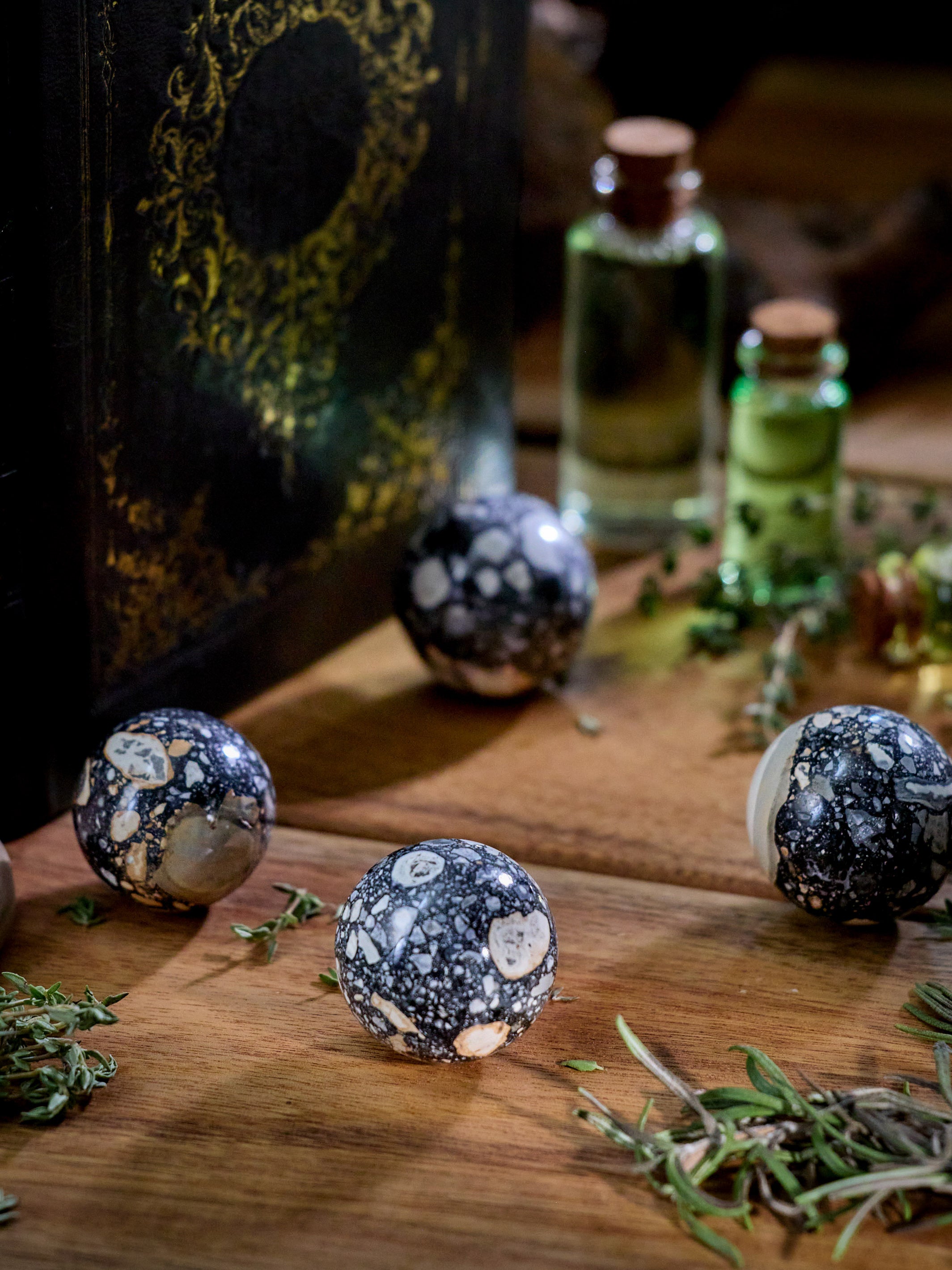 Semi-precious Gemstone - Maligano Jasper Sphere